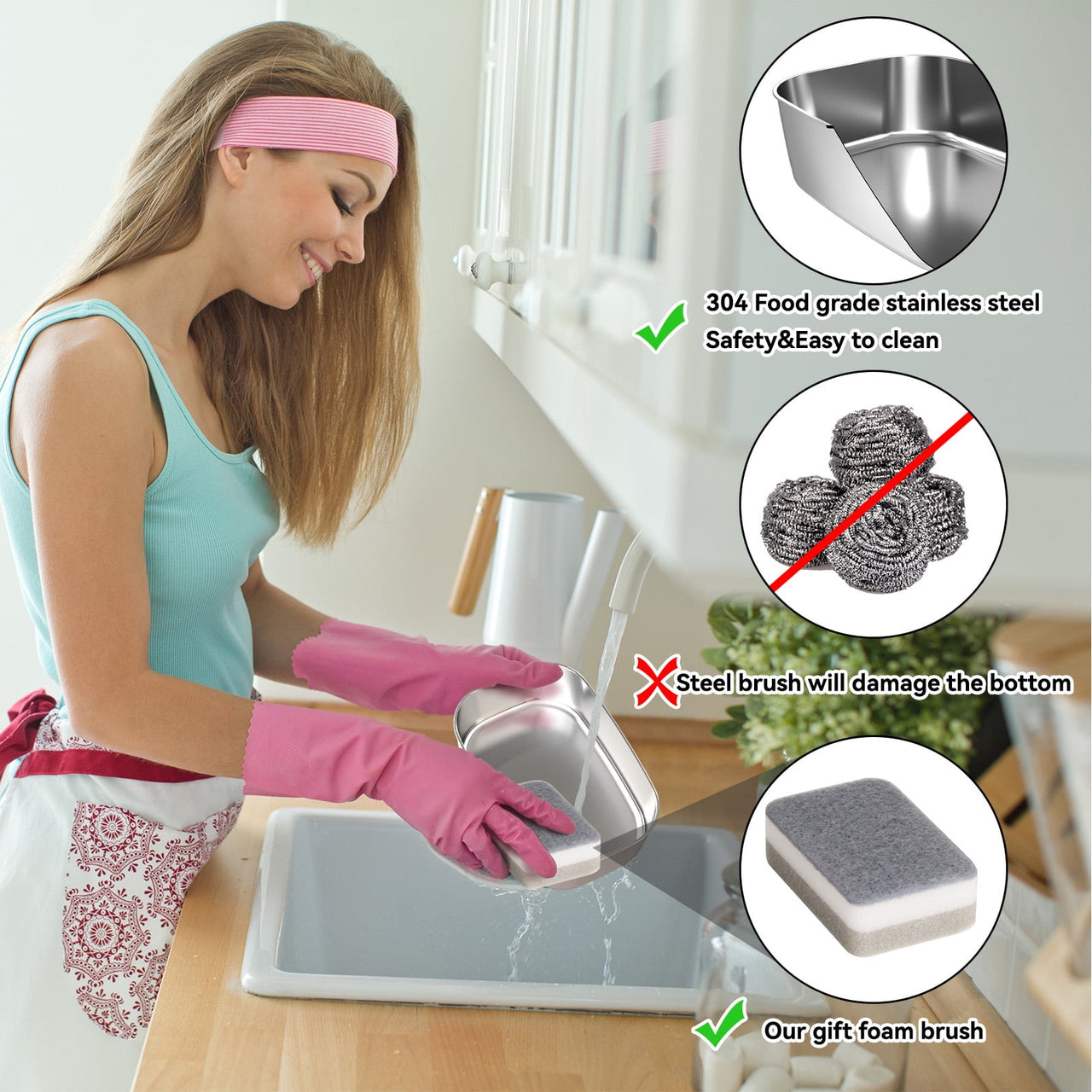 Electric Lunch Box Food Heater for Work - 12V/24V/110-220V Food Warmer for Car Truck Outdoor with 2 Packs Stainless Steel Containers Potable Heating Lunch Box for Adults Camping(Grey)